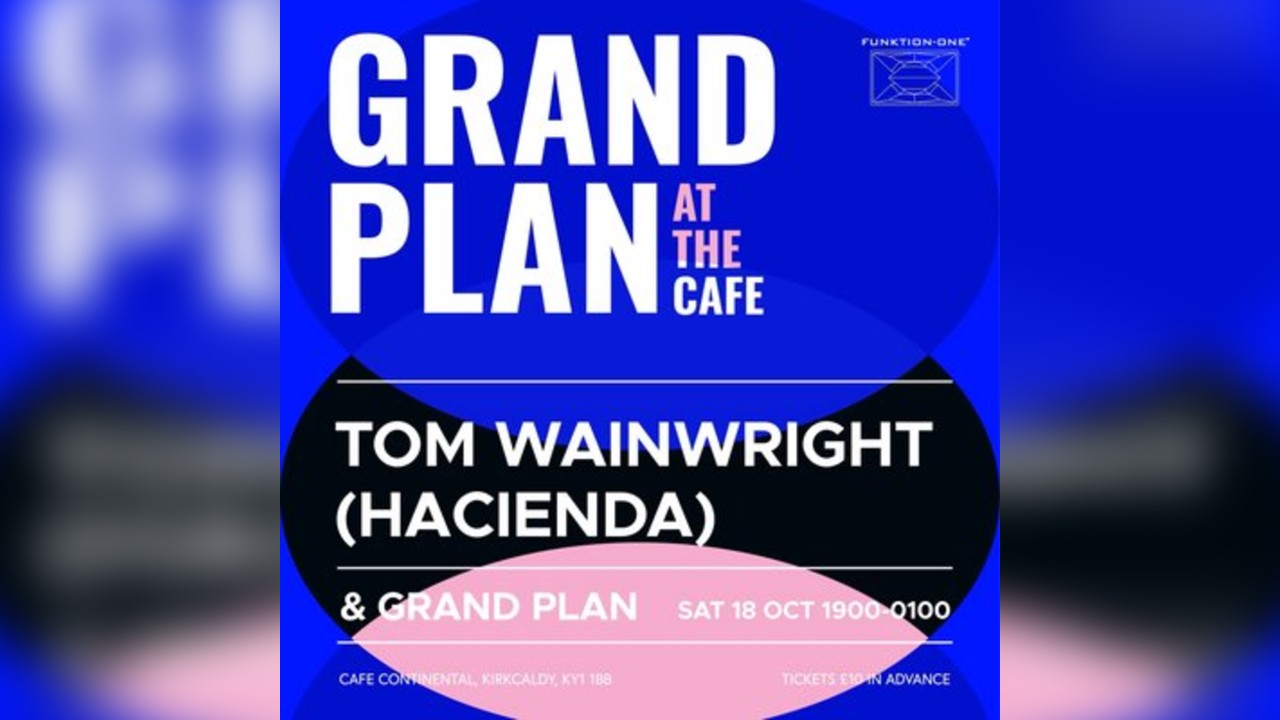 Grand Plan at The Cafe presents Tom Wainwright