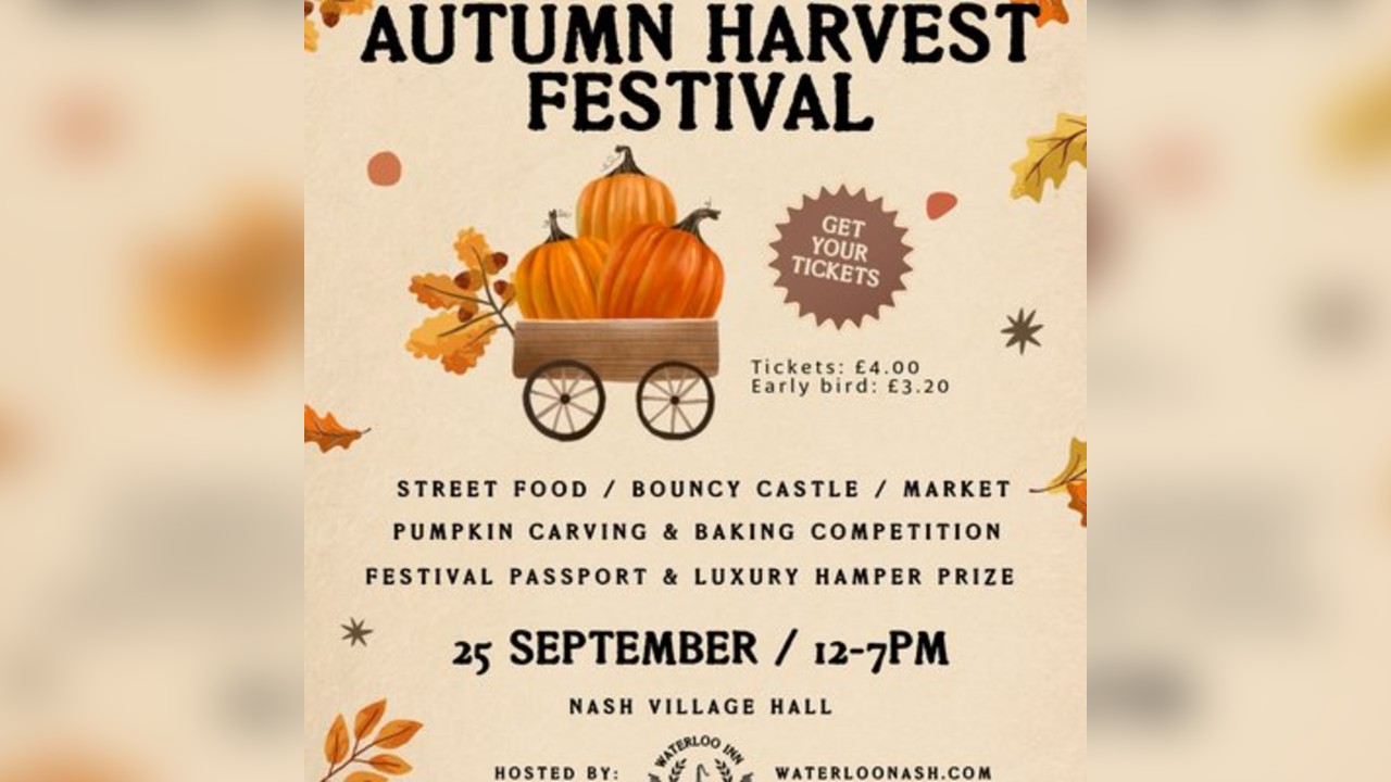 Autumn Harvest Festival, Waterloo Nash