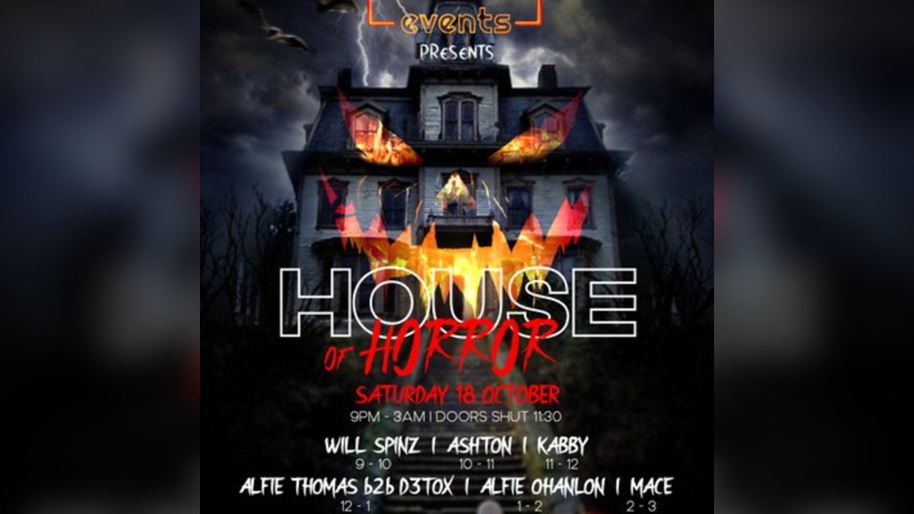 Elevate presents the house of horror