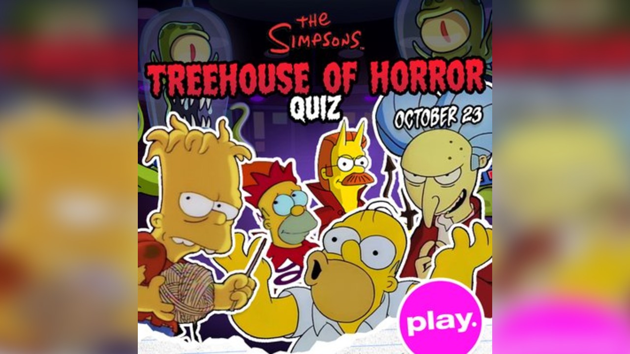 The Simpsons : Treehouse of Horror Quiz