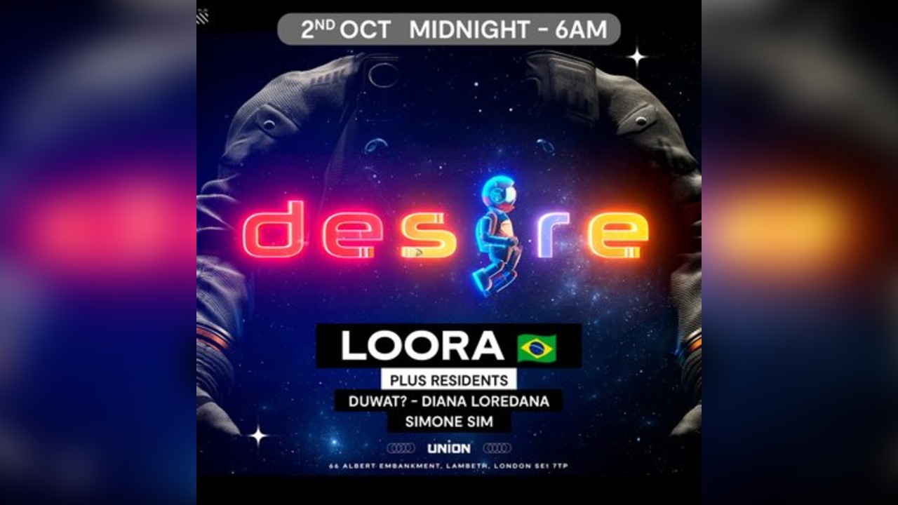 DESIRE - Weekly Thursday After Party - LOORA
