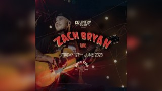 Zach Bryan UK - With Full Band Live - Nottingham