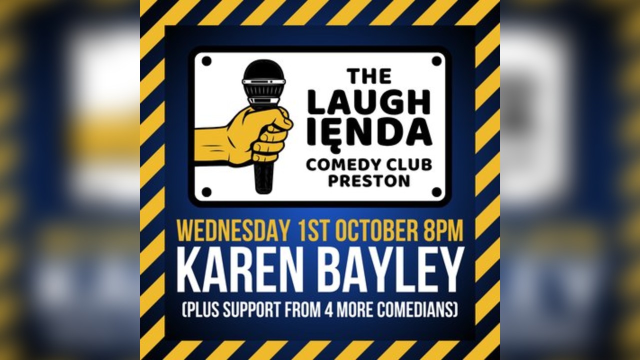 The Laughienda Comedy Club Preston | 1st October 2025