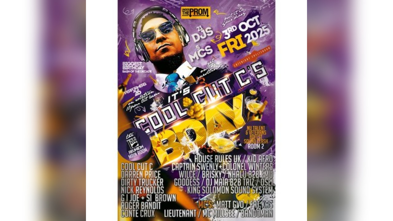 COOOL CUT C's ultimate Fri 3rd October BDBash