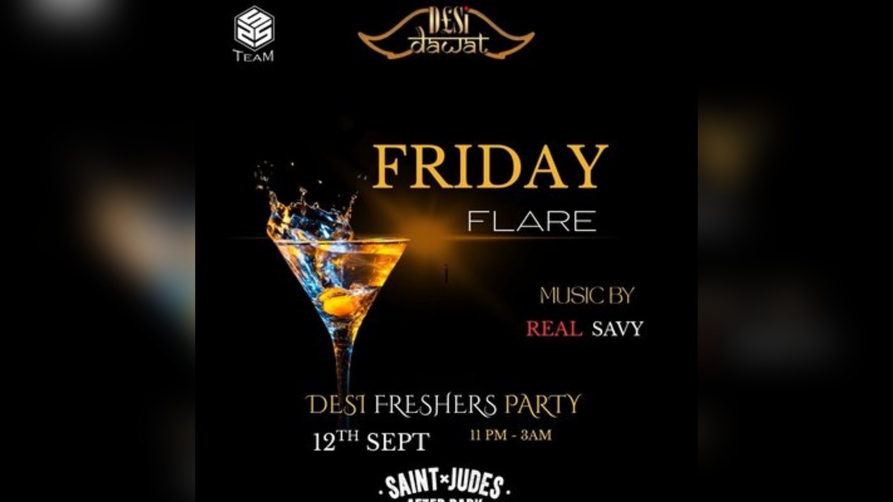 DesiDawat Freshers Party