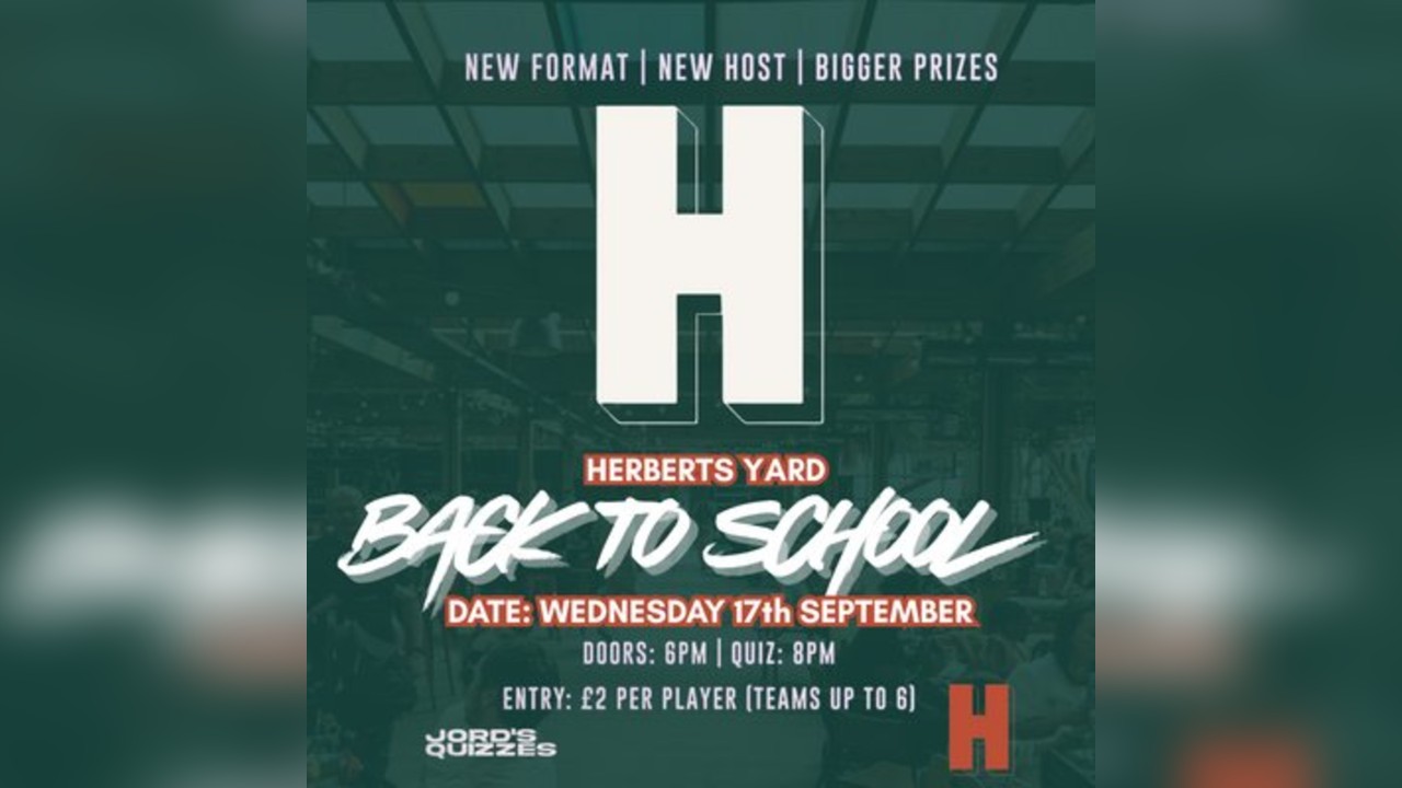 HY Quiz - Back to School Quiz