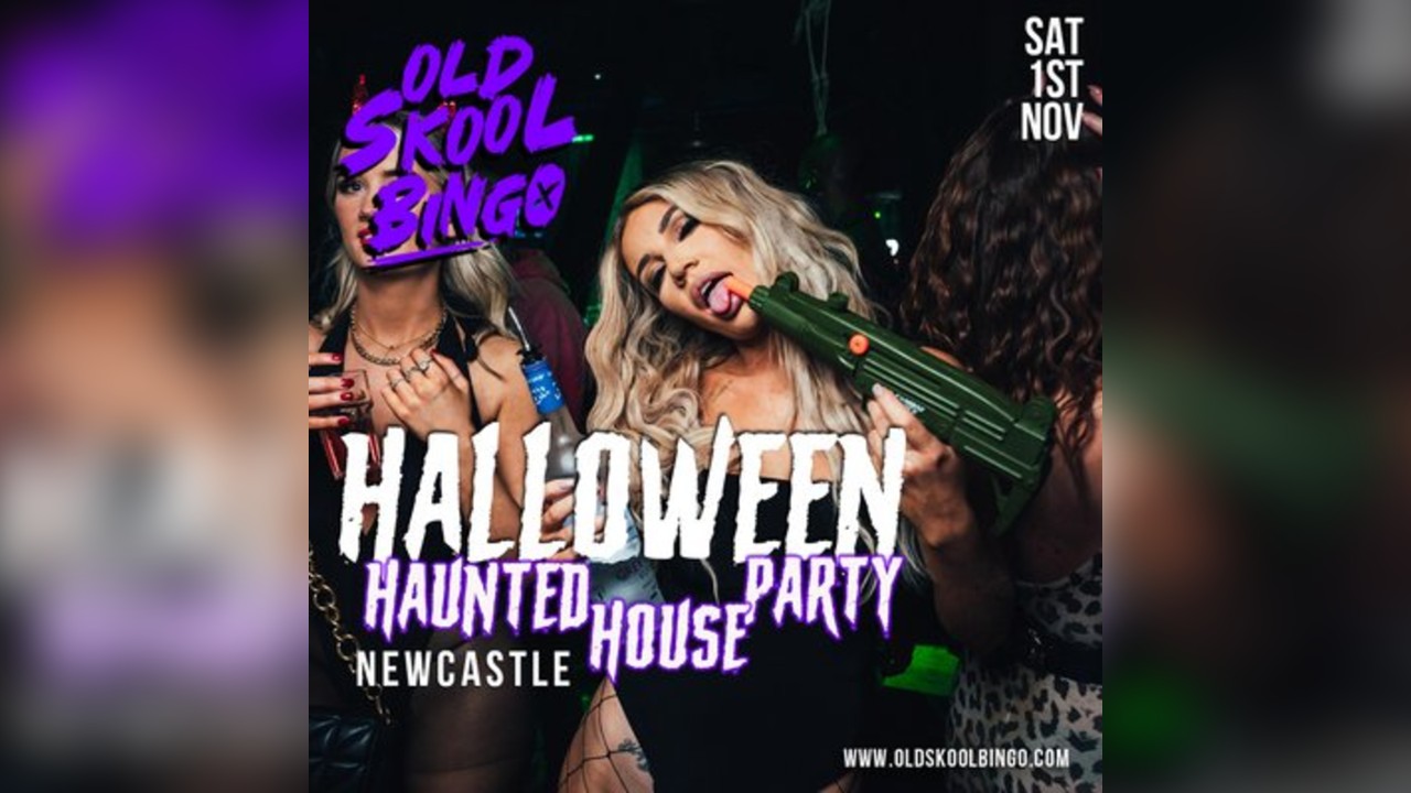 Old Skool Bingo Sat 1st November Newcastle Halloween