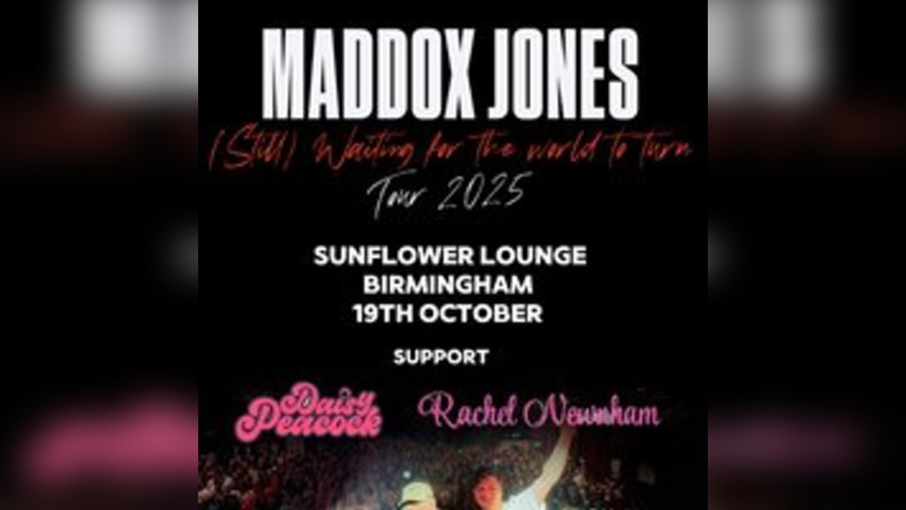 Maddox Jones (Still) Waiting For The World To Turn live