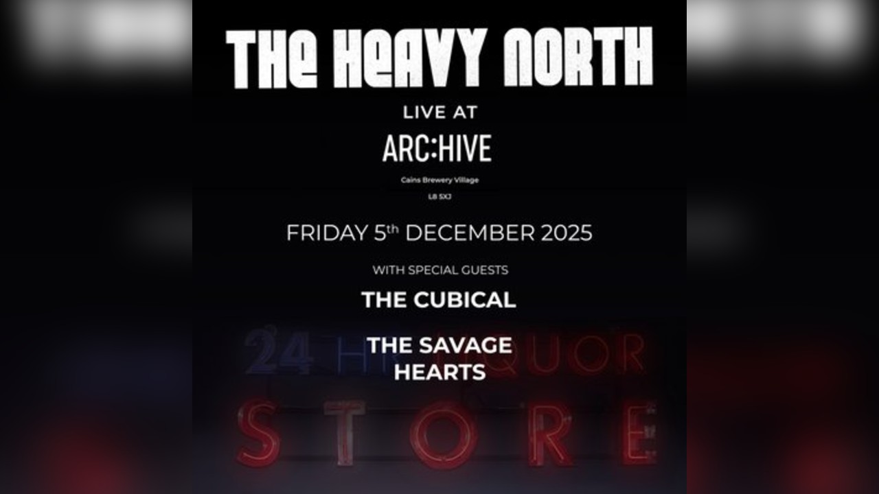 The Heavy North Live at ARCHIVE Liverpool
