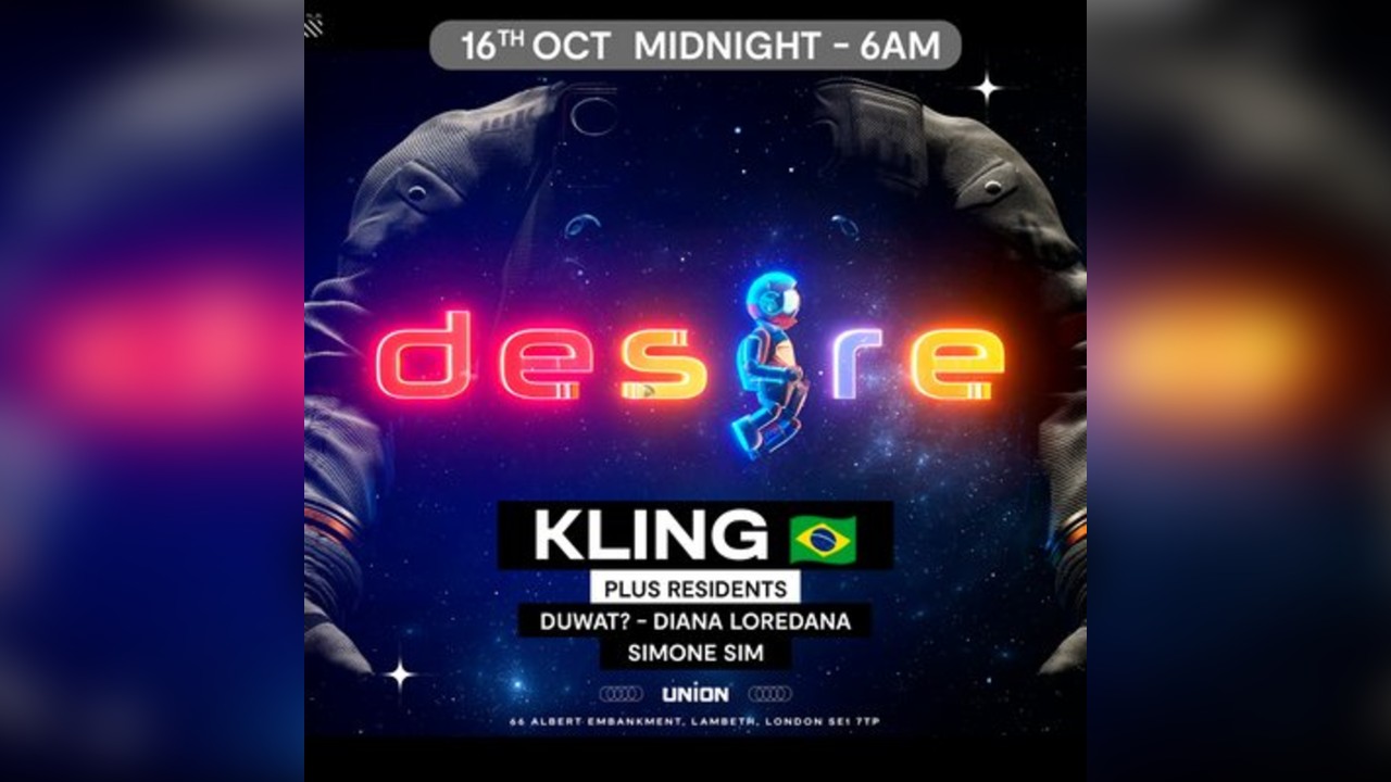 DESIRE - Weekly Thursday After Party - KLING