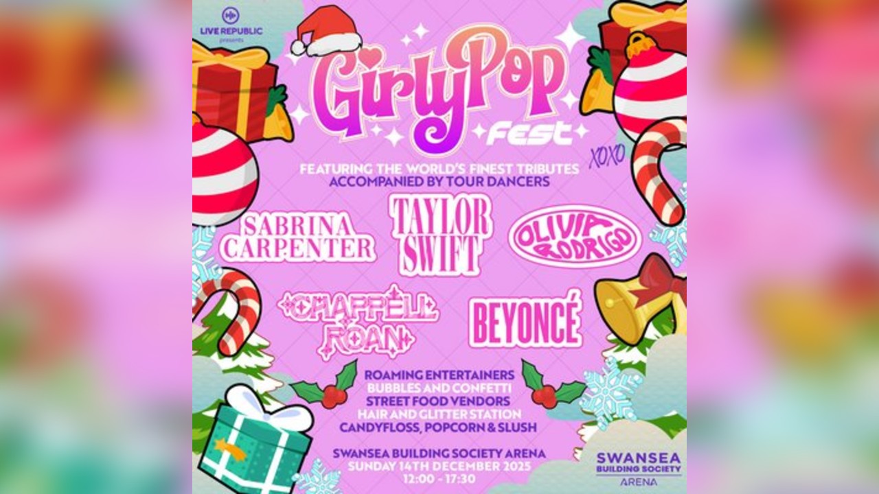 GirlyPop Live Xmas| Swansea Building Society Arena, Swansea