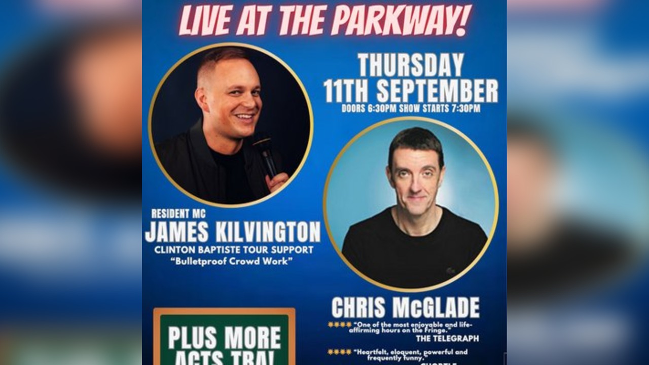 Haha Comedy Hall- Chris McGlade, hosted by James Kilvington