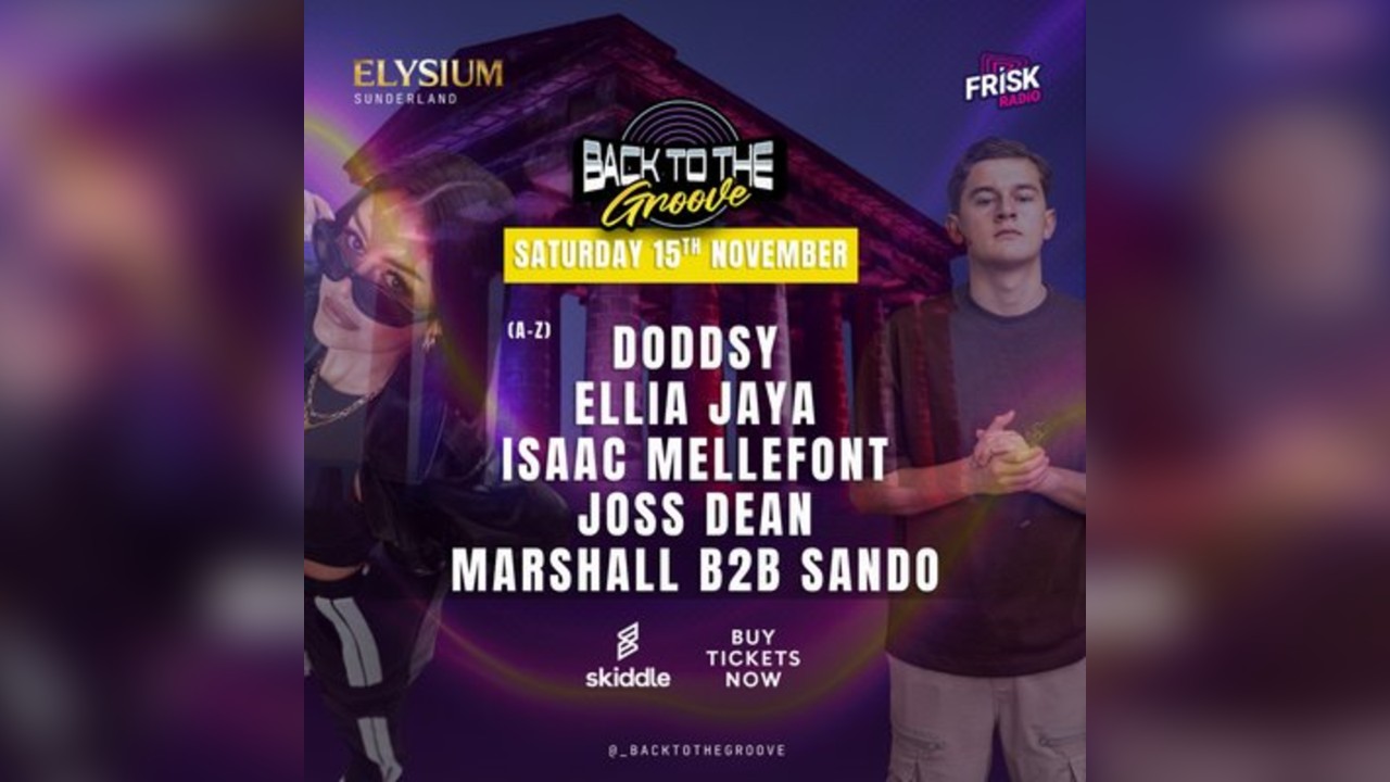 Back To The Groove Presents : Ellia Jaya + Joss Dean