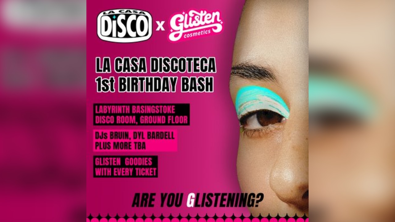 La Casa Disco X Glisten Cosmetics