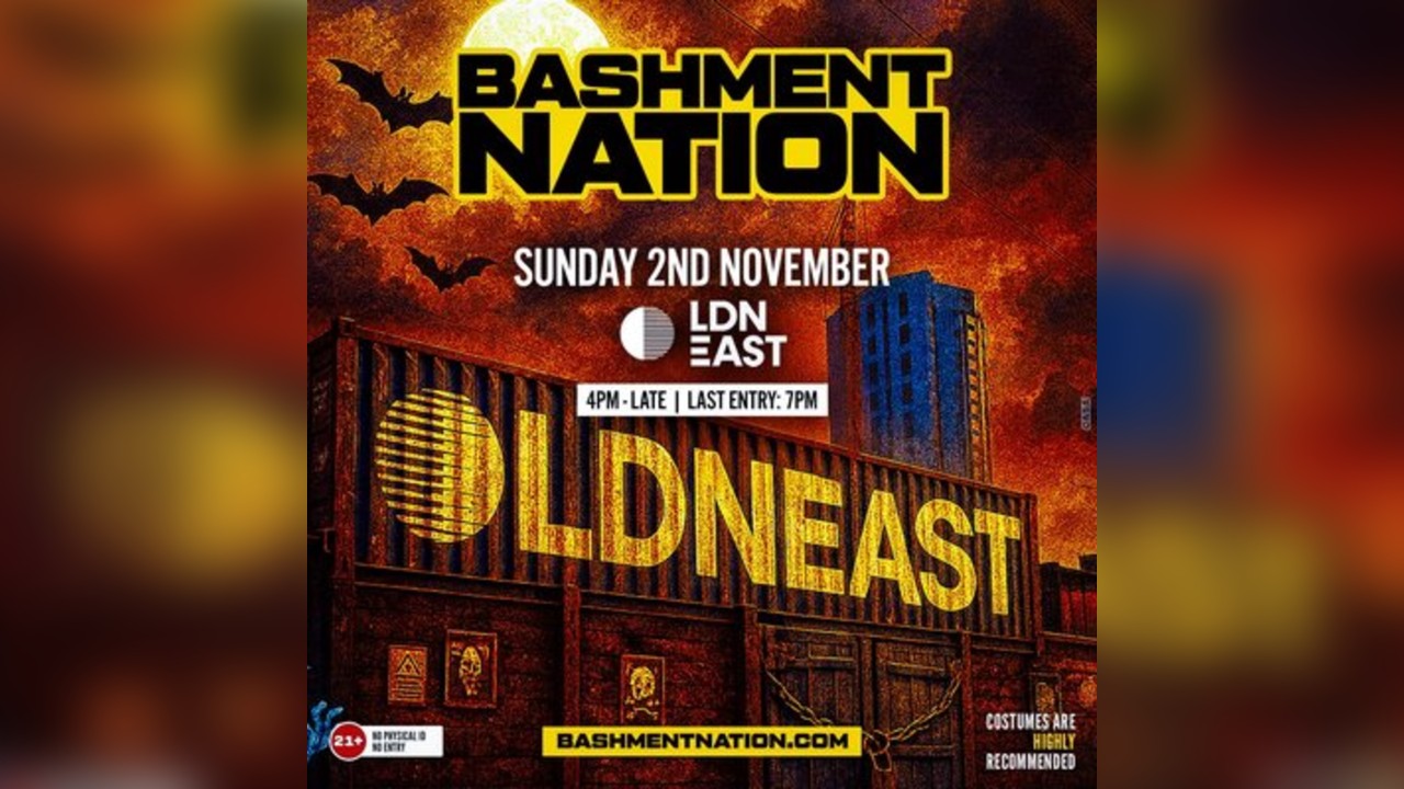 BASHMENT NATION - Londons Biggest Halloween Day Festival