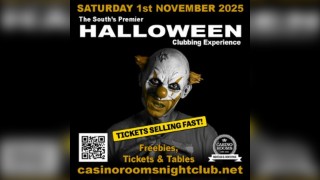 Casino Rooms' Legendary Halloween Clubbing Experience