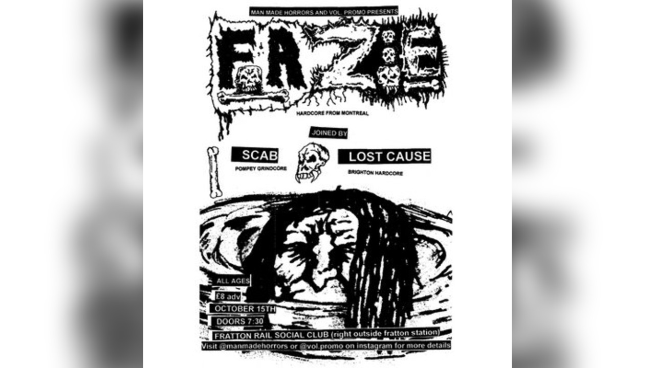 Faze / Scab / Lost Cause Show Ticket