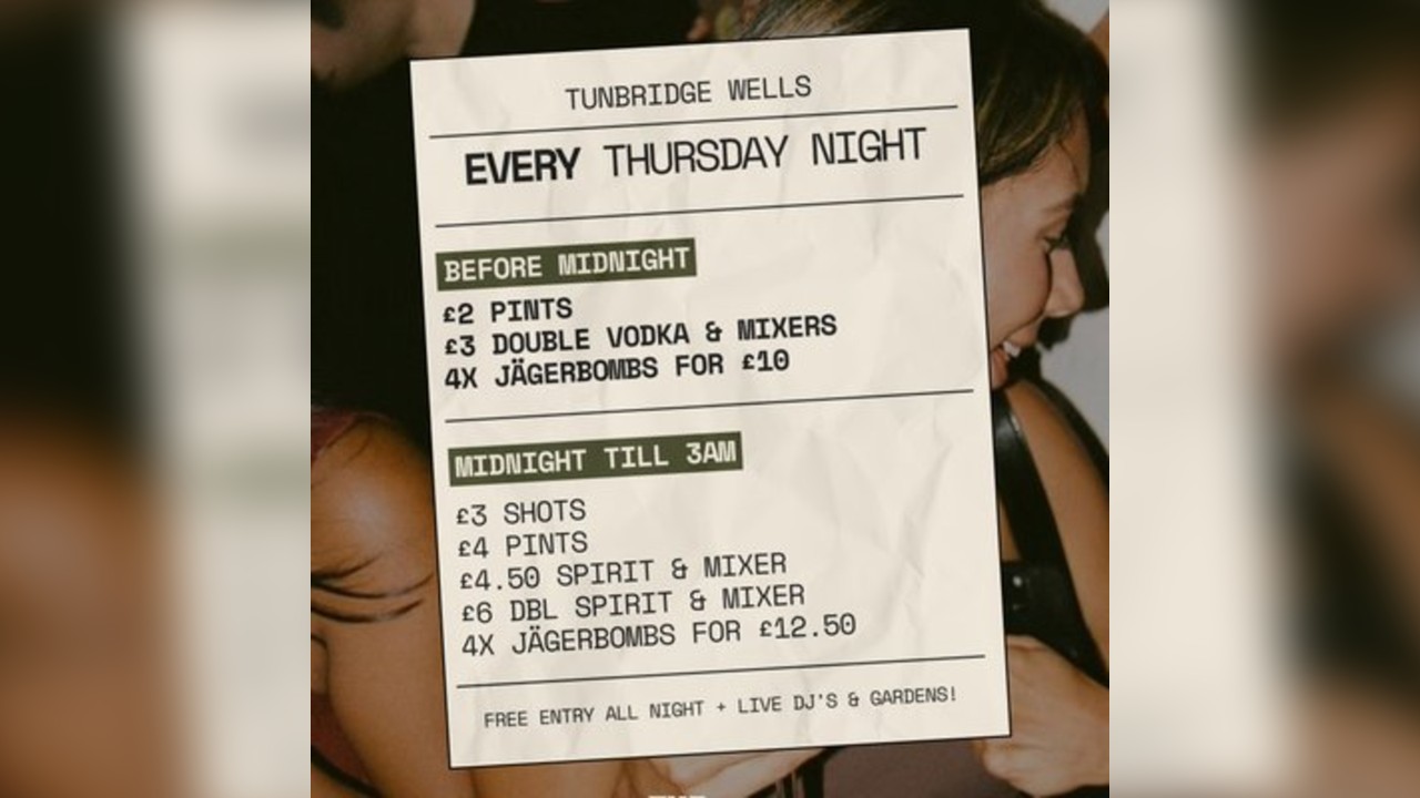 Thursday Night - Crazy Drink Offers