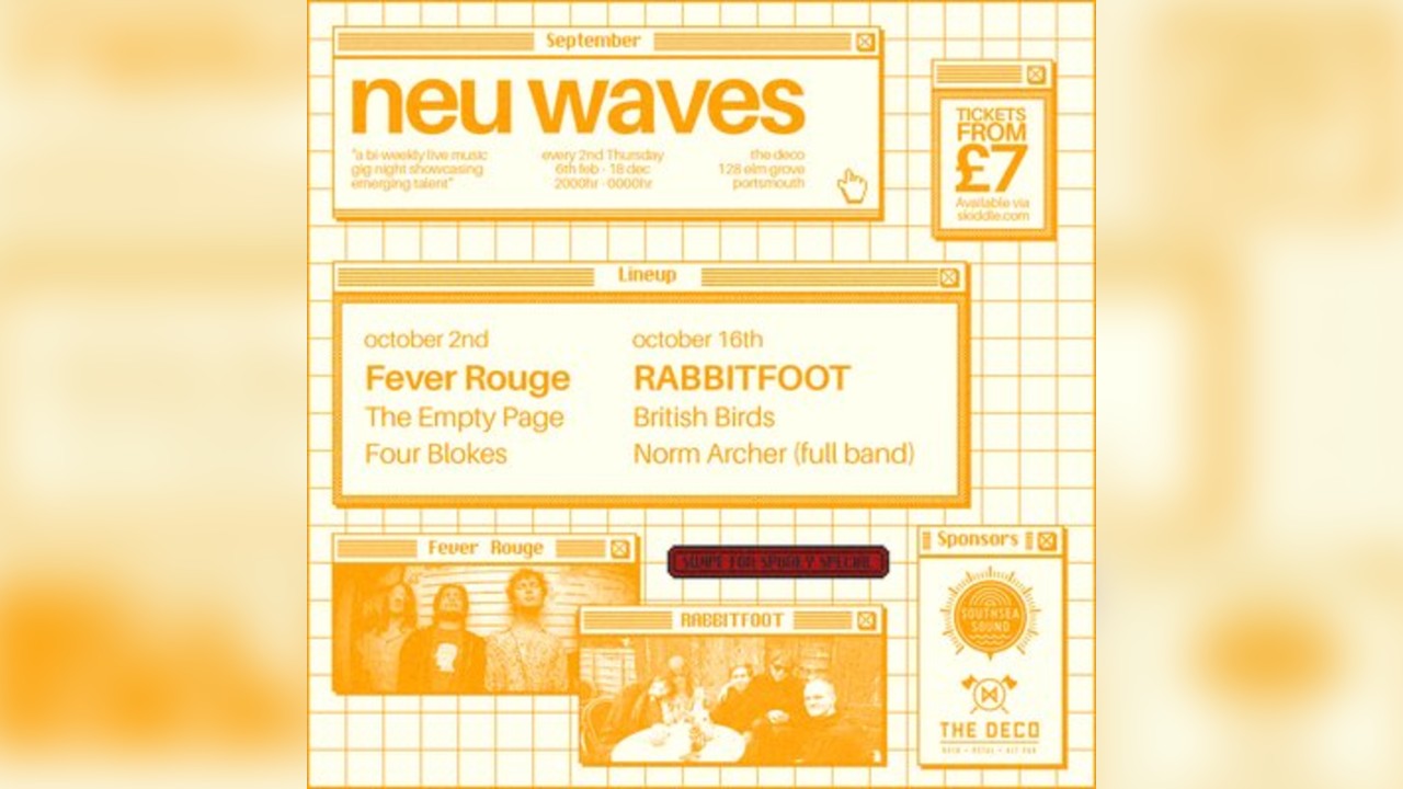 neu waves #136 Fever Rouge / The Empty Page / Four Blokes