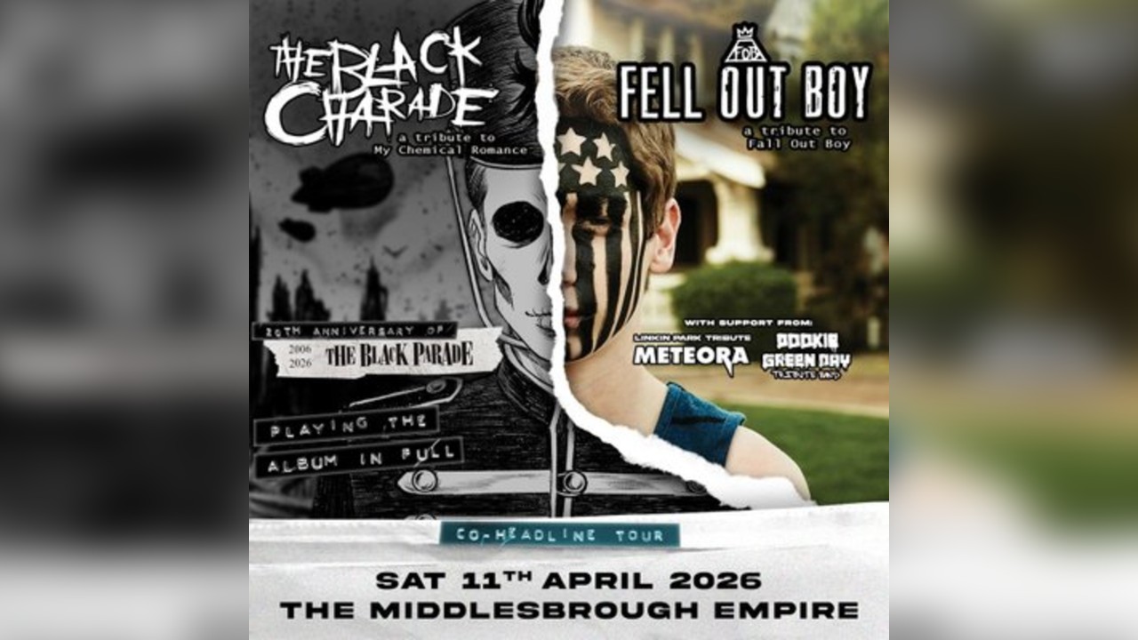 Black Charade, Fell Out Boy, Meteora & Dookie | Middlesbrough