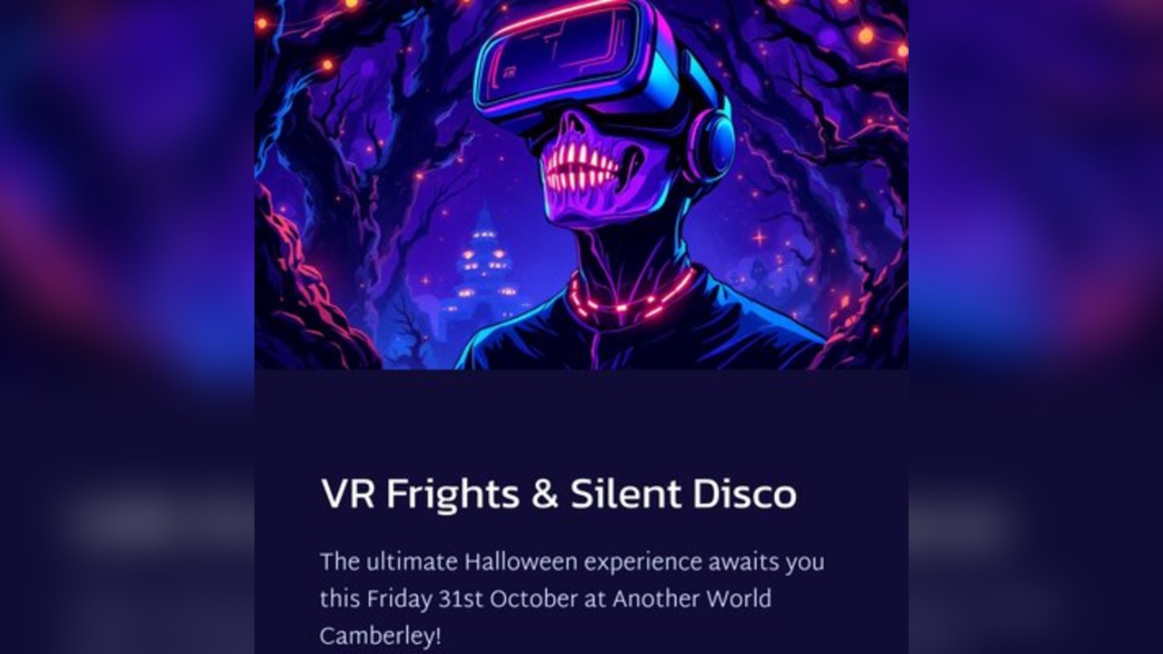 Virtual Reality Freights & Silent Disco Halloween Party