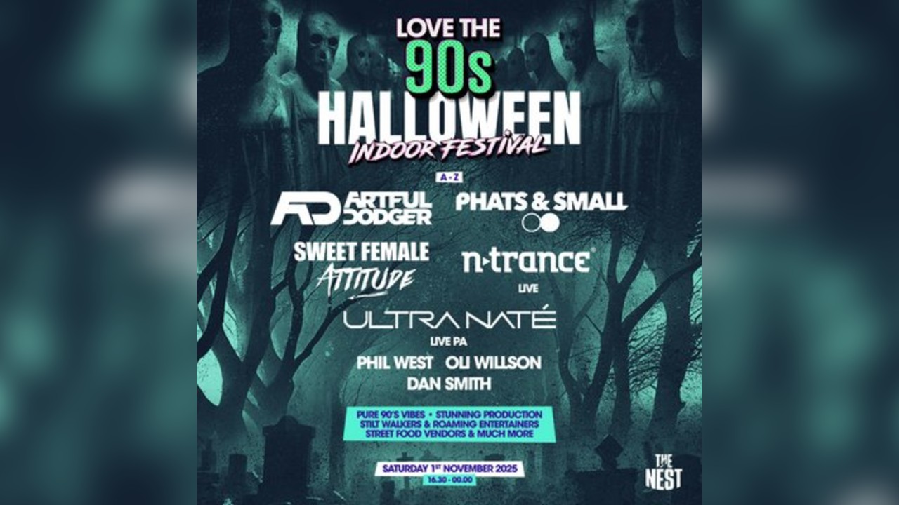 Love the 90s Festival Halloween | The Nest, Nottingham