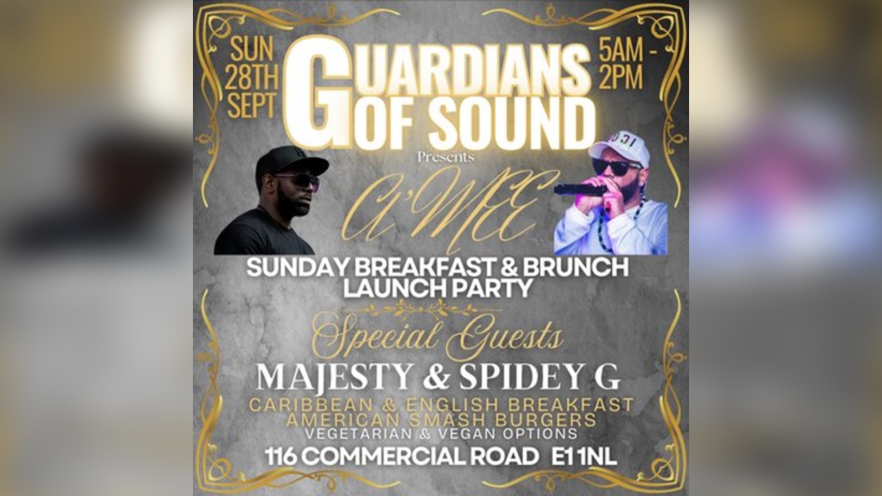 Guardians Of Sound - Breakfast & Brunch Launch Party