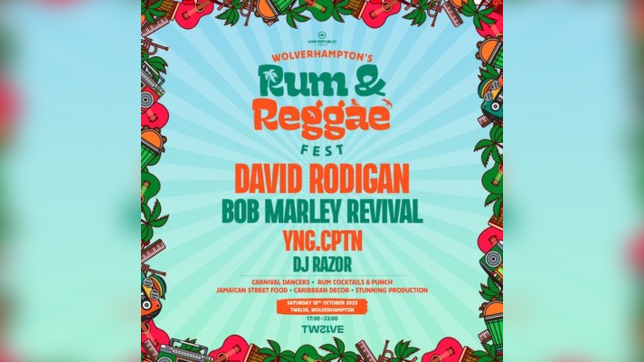 Rum & Reggae Wolverhampton Ft. David Rodigan
