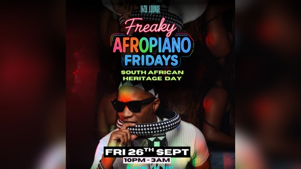 Freaky AfroPiano FridaysSA Heritage Day.