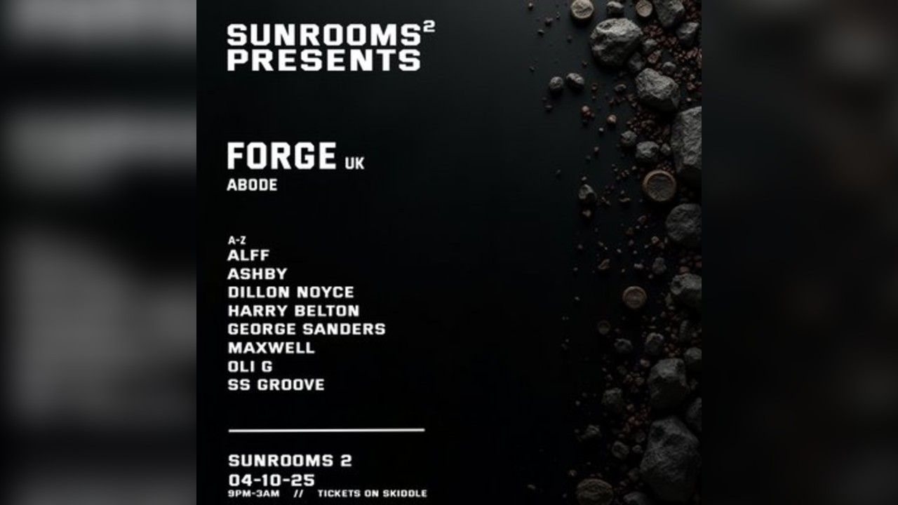 Sunrooms presents - Forge UK