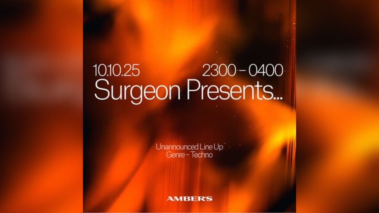 Surgeon Presents... Unannounced Line Up