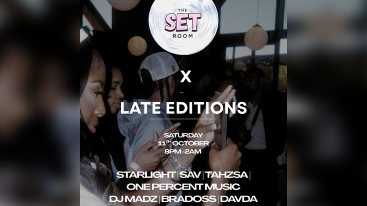 Late Editions: The Set Room Takeover with Guests
