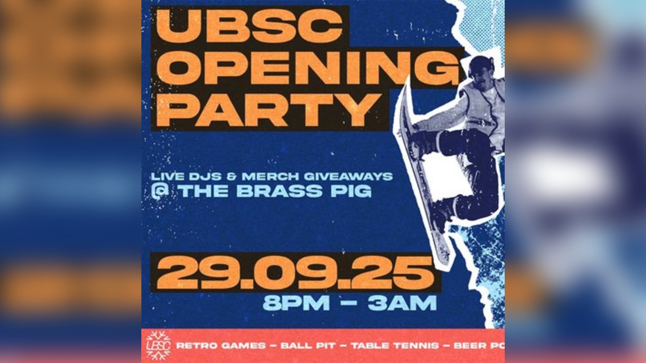 Utopia x UBSC - 29th September