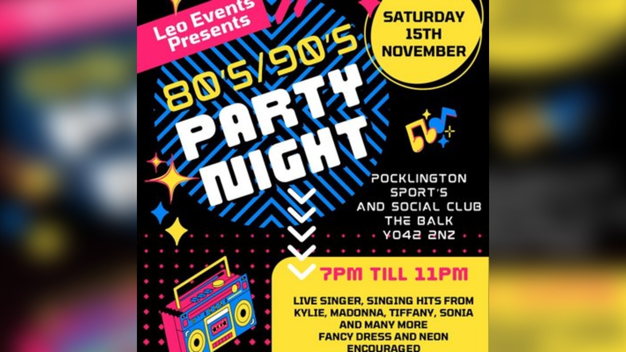 80's / 90's Night