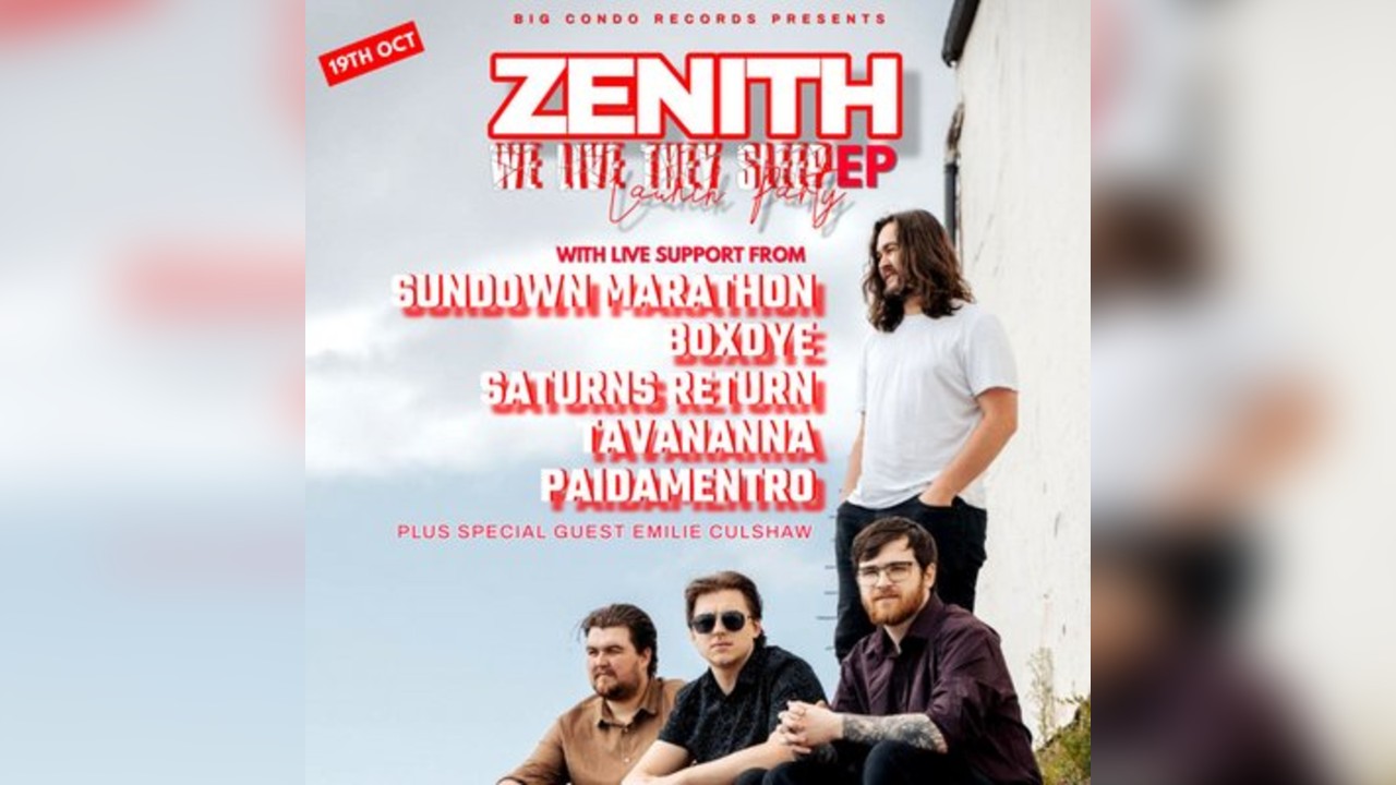 Big Condo Records Presents Zenith - We Live They Sleep EP Launch