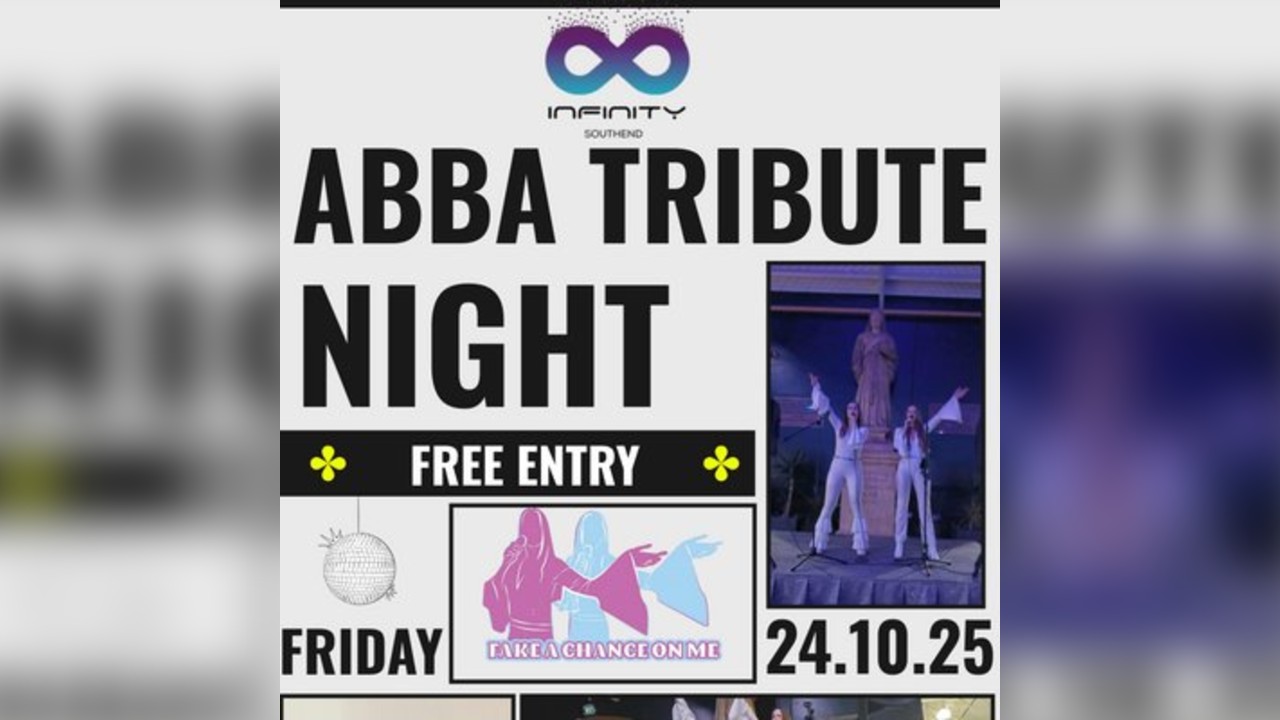 Infinity Southend presents ... ABBA Tribute night