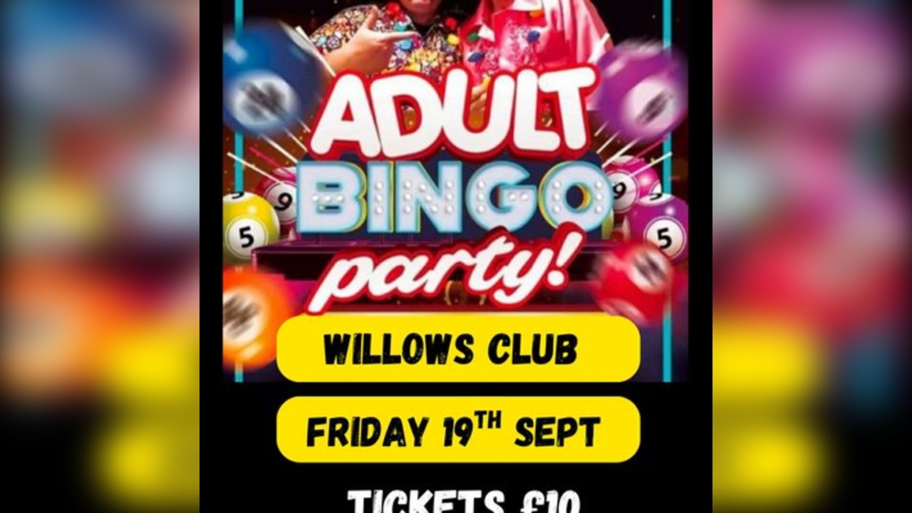 Adult Party Bingo