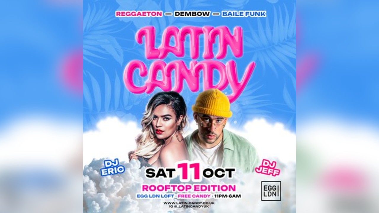 Latin Candy: Reggaeton Party - Rooftop Edition