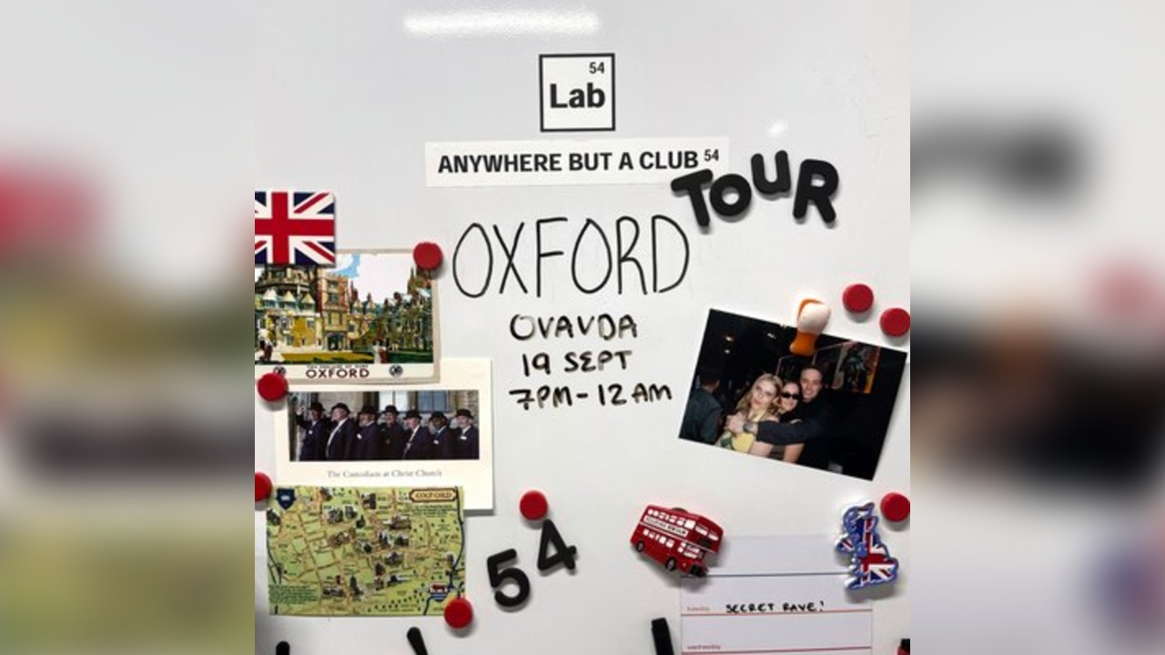 Lab54: Anywhere But A Club - Oxford