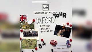 Lab54: Anywhere But A Club - Oxford