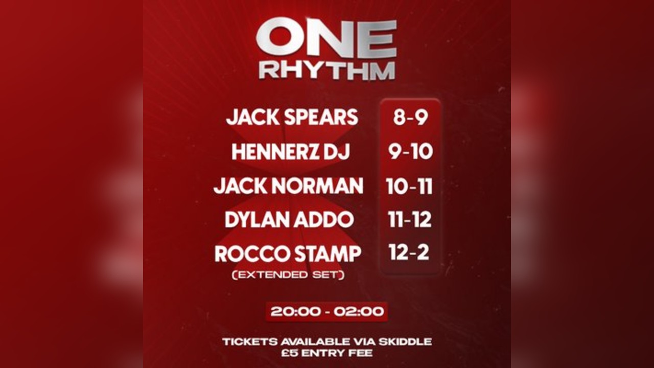 Rocco stamp One Rhythm
