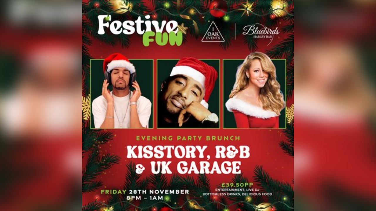 Kisstory, R&B & UK Garage Evening Party Brunch