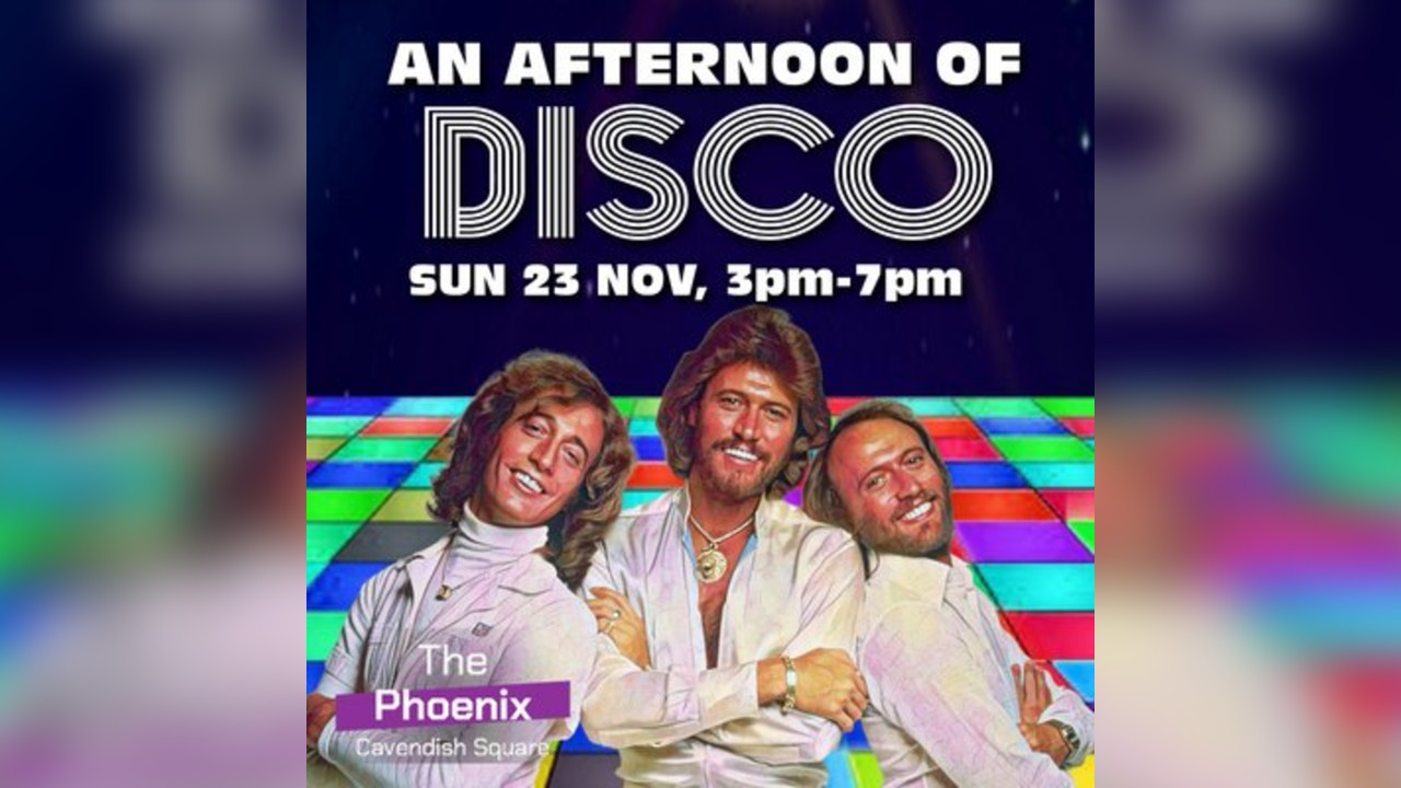 An Afternoon of Disco LONDON - Over 30s Only, 3pm-7pm