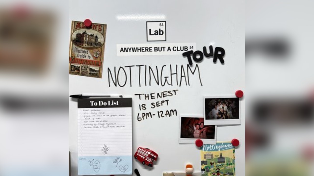 Lab54: Anywhere But A Club - Nottingham