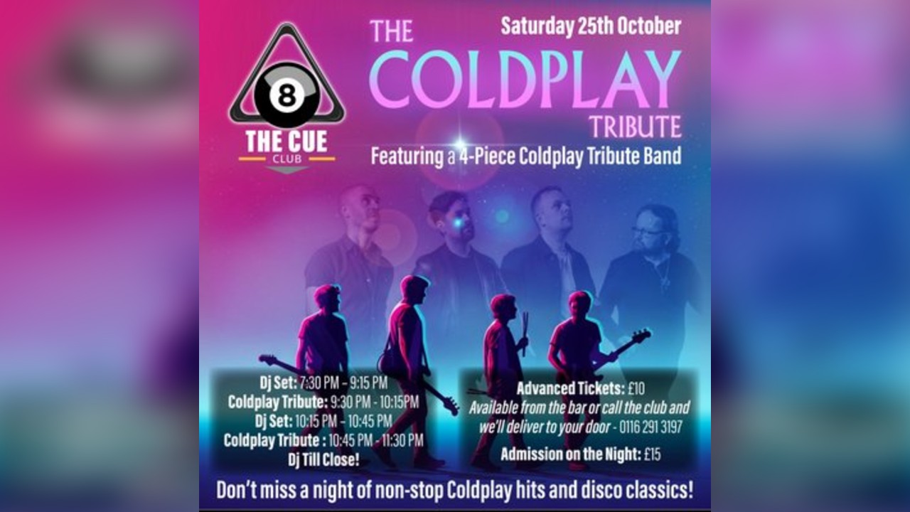 Cold Play Tribute Night