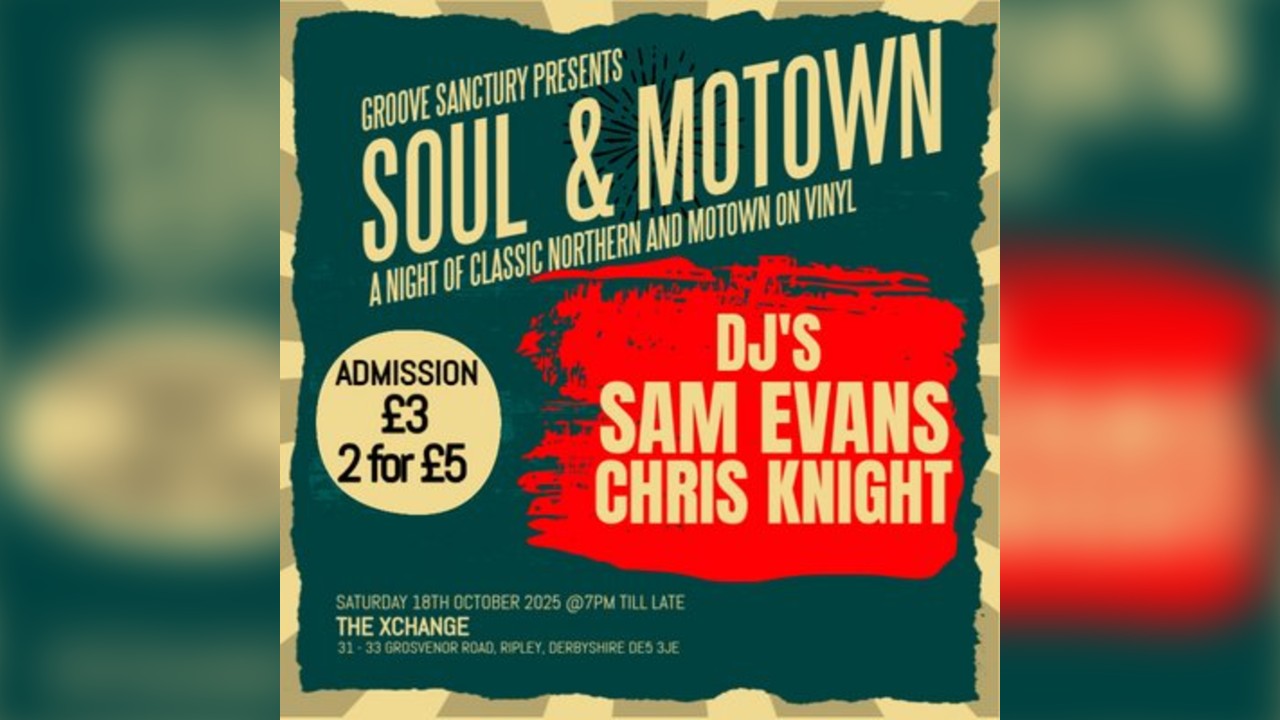 Soul, Motown with Sam Evans