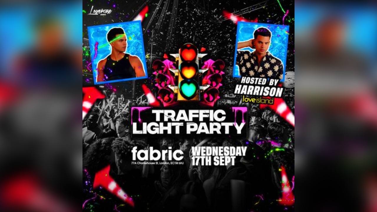 Freshers Traffic Light Party Hosted By Love Island Star Harrison
