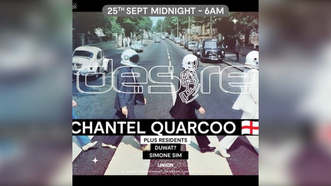 DESIRE - Weekly Thursday After Party - CHANTEL QUARCOO