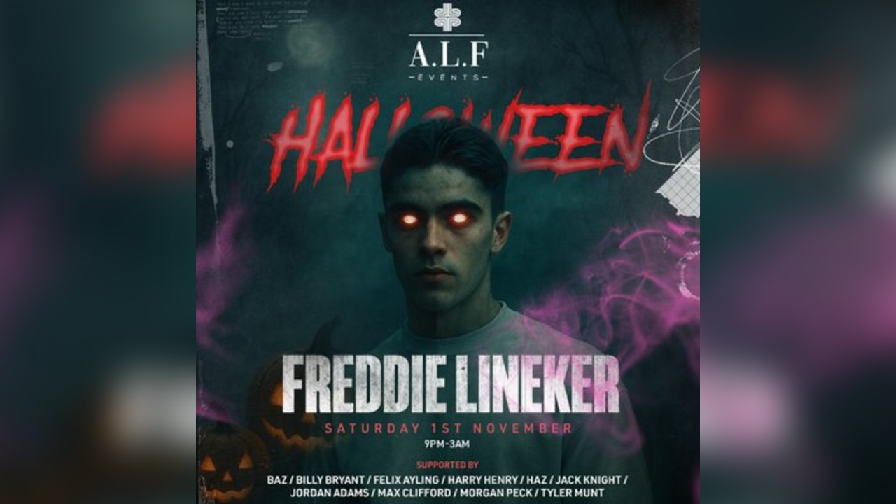 A.L.F Events Halloween with Freddie Lineker