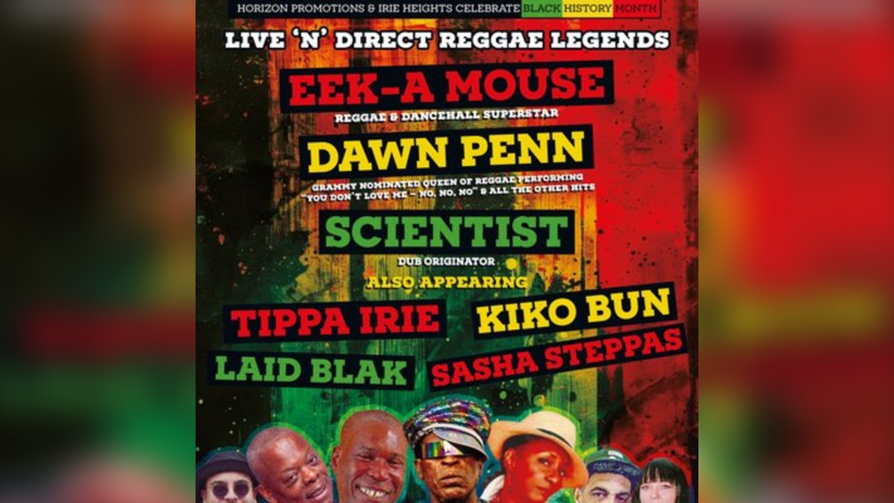Eek A Mouse, Dawn Penn, Scientist,- Sat 25 Oct - Motion Bristol